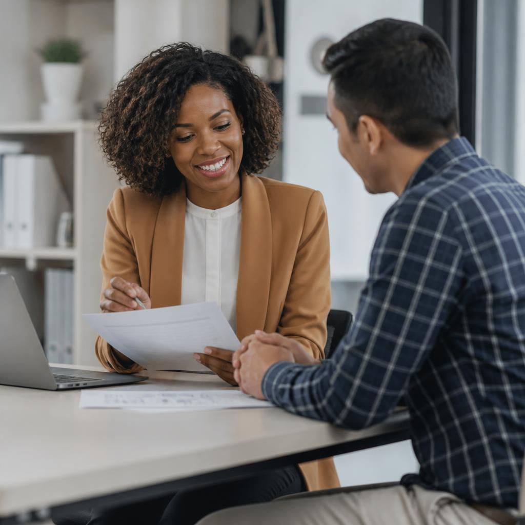 A Zynith Technology Services consultant helping a remote worker with a technology problem